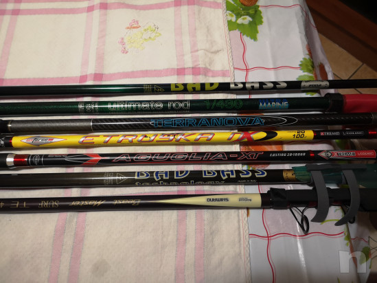 Canne da pesca, cedo a blocco o singolarmente. Consegna a mano zona Giarre e dintorni foto-33064