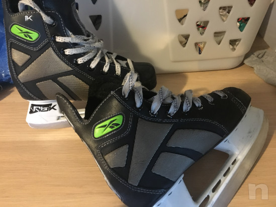 Pattini da Ghiaccio REEBOK HOCKEY JUNIOR taglia 34 foto-33094