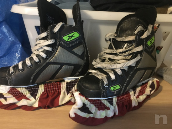 Pattini da Ghiaccio REEBOK HOCKEY JUNIOR taglia 34 foto-33095