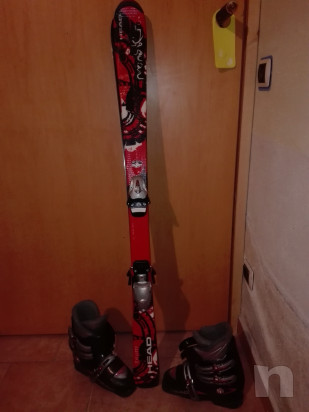 Sci e scarponi bambino 10/11 anni,marca HEAD foto-33112