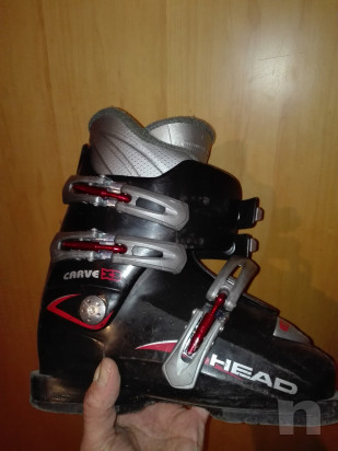 Sci e scarponi bambino 10/11 anni,marca HEAD foto-17356