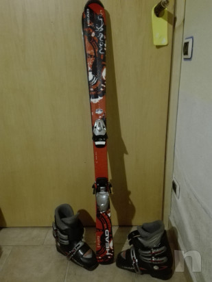 Sci e scarponi bambino 10/11 anni,marca HEAD foto-33113