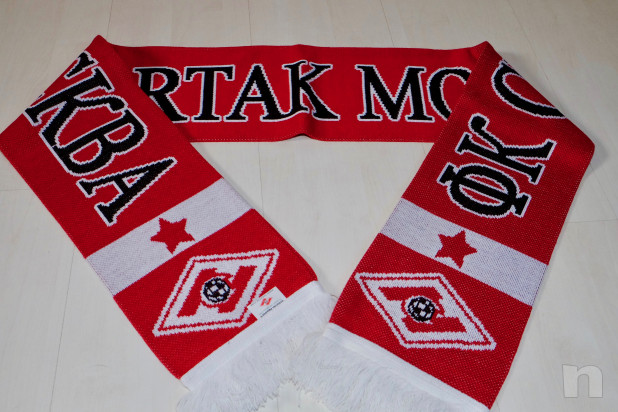 SCIARPA ORIGINALE SPARTAK MOSCA foto-17369