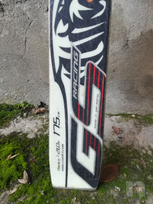 Sci Volkl Racetiger GS 175cm - radius 21,0 con attacchi comp marker 20,0 foto-33192