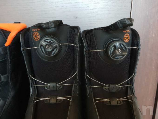 Scarponi Snowboard Salomon Faction Boa tg 42 2/3  foto-33318