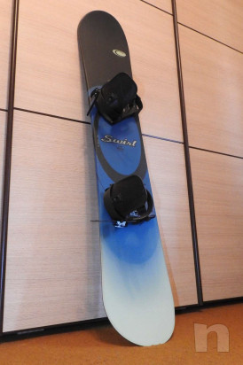 Snowboard Swirl Come Nuovo foto-17499