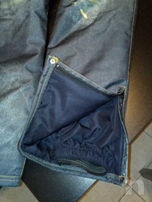 Pantaloni da sci uomo effetto jeans foto-33674