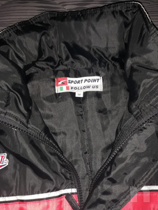 Giubbotto Calcio SPORTPOINT Nero-Grigio-Rosso foto-33704