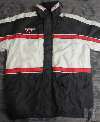 Giubbotto Calcio SPORTPOINT Nero-Grigio-Rosso foto-33703