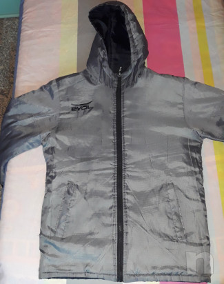 Giubbotto Calcio EVOL nero e grigio foto-33708