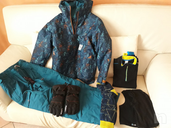 Completo da sci altezza 140/155 cm foto-17675