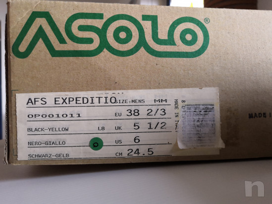 Scarponi ASOLO AFS EXPEDITION alta montagna foto-34003