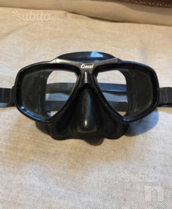 Maschera Cressi + pinne foto-17746