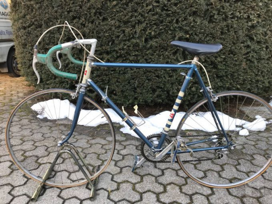 Bicicletta da corsa epoca eroica foto-17752