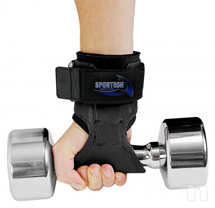 COPPIA POLSINI PESISTICA COBRA STACCHI TRAZIONI PALESTRA foto-17758