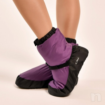 SCALDAPIEDI BOOTY RISCALDAMENTO PER PUNTE DANZA CLASSICA foto-34053