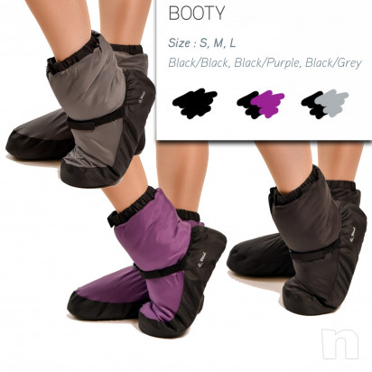 SCALDAPIEDI BOOTY RISCALDAMENTO PER PUNTE DANZA CLASSICA foto-17762