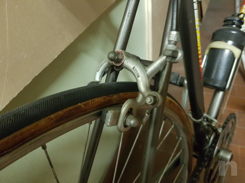 BICICLETTA ANNI 80 EX DA CORSA ADATTATA A BICI DA CITTA’ foto-34201