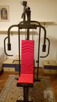 Palestra multifunzione Rovera più panca con bilanciere  foto-1800