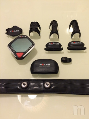 Cardiofrequenzimetro polar CS500 completo di accessori foto-18046