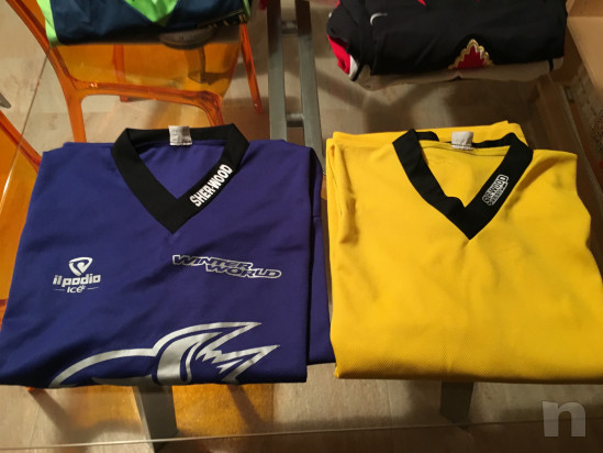 2 Maglie hockey ghiaccio /  tg. xl foto-18092