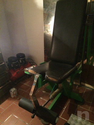 Macchine ad aria compressa leg extension e adductor foto-18254