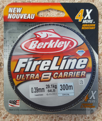 TRECCIATO BERKLEY FIRELINE ULTRA 8 Crystal o Fluo Green foto-35280