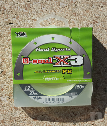 Trecciato Made in Japan YGK G-Soul X3 150mt - 1.2PE foto-18360