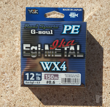 Trecciato Made in Japan YGK G-soul PE Egi-Metal Ika WX4 foto-35360