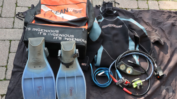 Muta .Body Glove  Borsone Octopus Pinne foto-35364