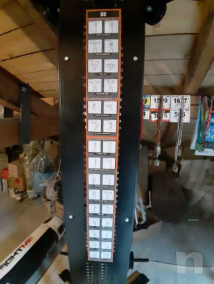 Palestra multifunzione con cavi e panca foto-35510