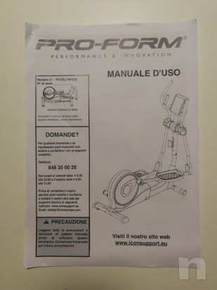 Ellittica pro-form 700 Pfivel 74413 foto-18483