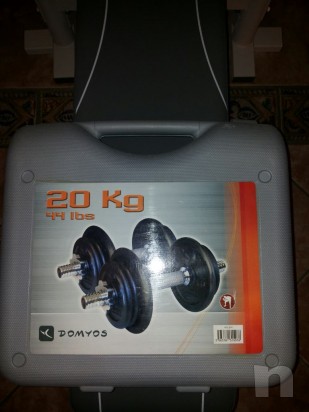 Panca domyos + bilanciere + valigetta  foto-3064