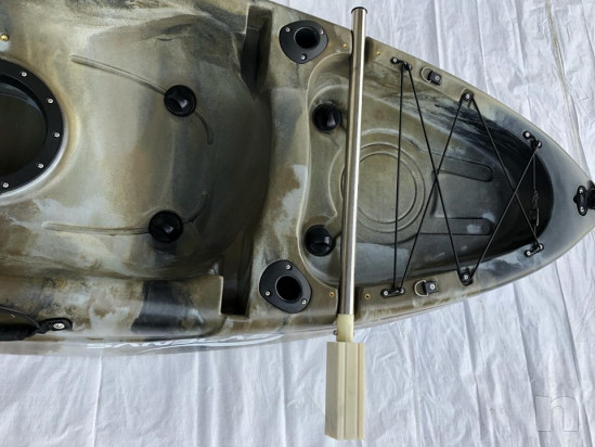 Canoa Sanblas Rocky da pesca con seduta alta foto-36406