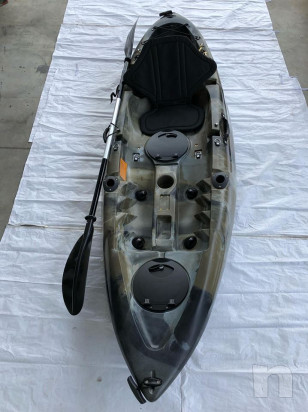 Canoa sanblas rocky pesca con seduta e pagaia foto-18844