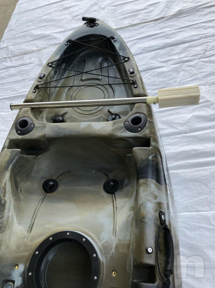 Canoa sanblas rocky pesca con seduta e pagaia foto-36412