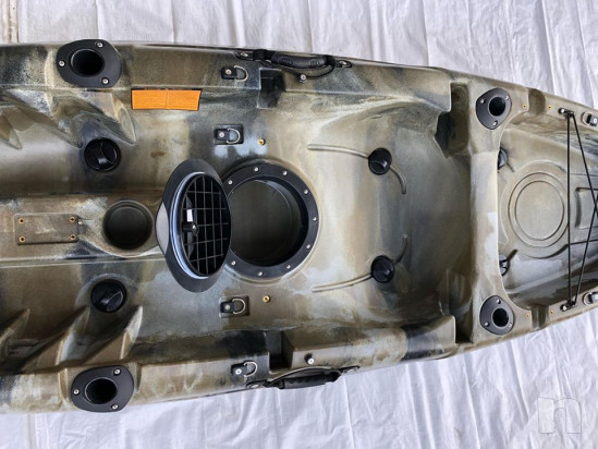 Canoa sanblas rocky pesca con seduta e pagaia foto-36410