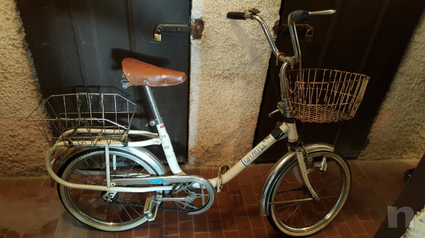 vendo bici d'epoca GRAZIELLA piegheghevole con freno contropedale foto-18928