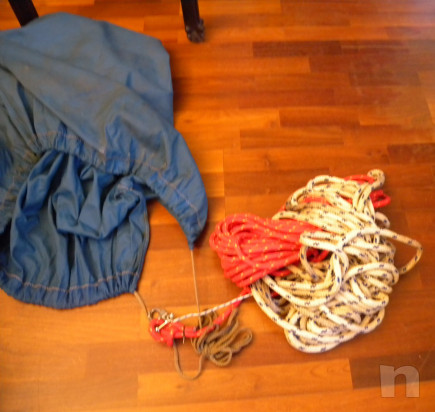 Spinnaker nylon simmetrico con scotte mq 60 foto-36648