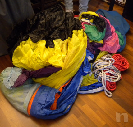 Spinnaker nylon simmetrico con scotte mq 60 foto-36645