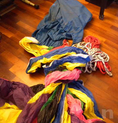 Spinnaker nylon simmetrico con scotte mq 60 foto-36647