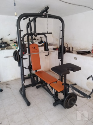 Palestra multifunzione   pesi  manubri foto-19222