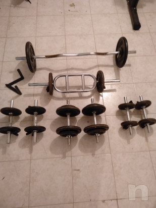 Palestra multifunzione   pesi  manubri foto-37264