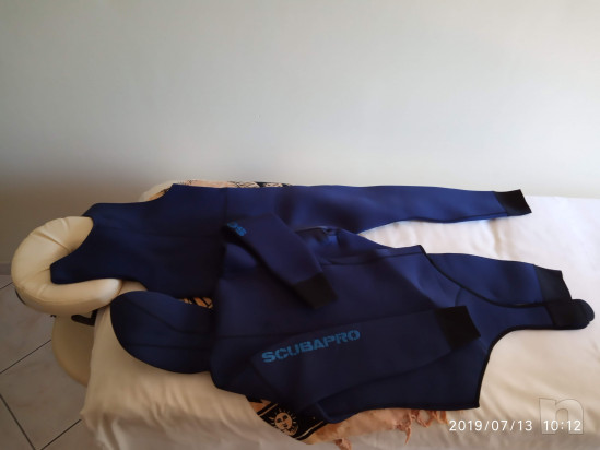 BELLISSIMA MUTA SCUBAPRO SUB DUE PEZZI mm5 UOMO MISURA M foto-37301