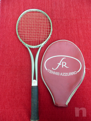 Racchetta da Tennis marca Yonex Vintage anni 70 alluminio foto-19634