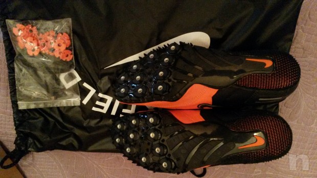 Scarpe chiodate Nike Zoom Shift atletica leggera tg. 44.5 nuove foto-3291