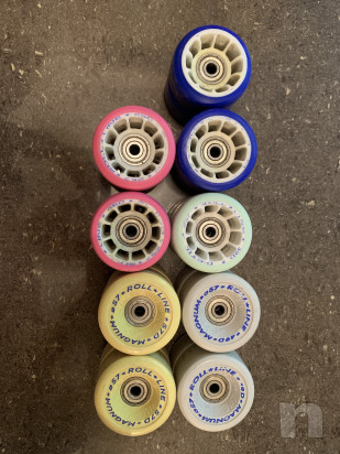 SET DI RUOTE E CUSCINETTI PER CEMENTO E PARQUET  foto-19728