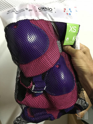 Kit completo ROLLER bambina   CASCO   PARACOLPI foto-38465