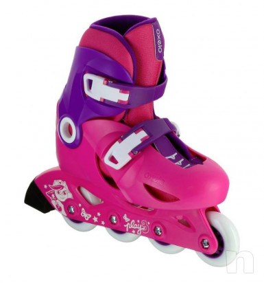 Kit completo ROLLER bambina   CASCO   PARACOLPI foto-19760