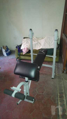 Panca pettorali con leg extension foto-38846